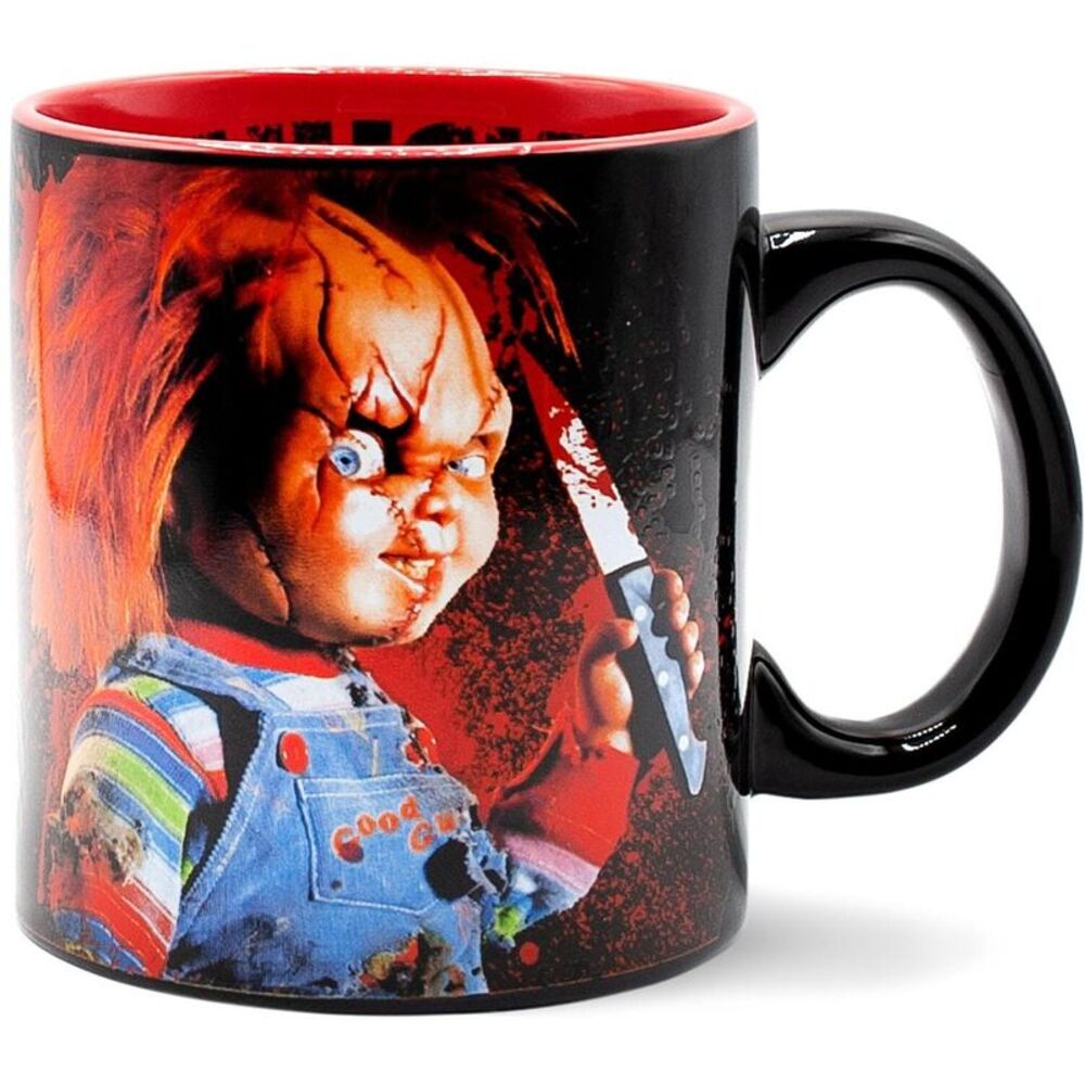Child's Play - 20oz Ceramic Mug - Chucky Friends Til the End  COLLECTIBLES
